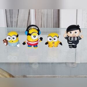 New Minions Rise Of Gru Vinyl Mistery Minis, 2020 Illumination Minions Set Of 4